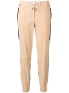 Yves Salomon Army Two-tone Sports Trousers - Neutrals