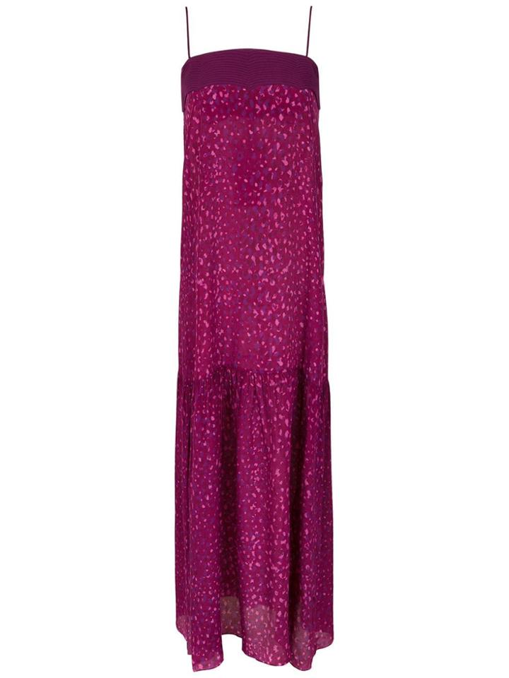 Adriana Degreas Long Printed Dress - Pink