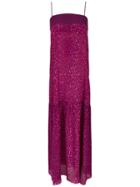 Adriana Degreas Long Printed Dress - Pink