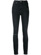 Calvin Klein Jeans High-waist Skinny Jeans - Black