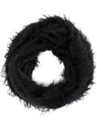Faliero Sarti 'pazzolino' Scarf, Women's, Black, Silk/nylon/cashmere