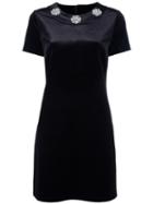 Michael Michael Kors A-line Dress, Women's, Size: Medium, Black, Polyester/spandex/elastane