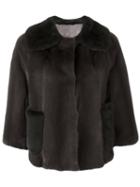 Liska 'cocotte' Fur Jacket, Women's, Size: Medium, Brown, Mink Fur