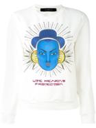 Mombaca Sweatshirt - Women - Cotton - M, White, Cotton, John Richmond