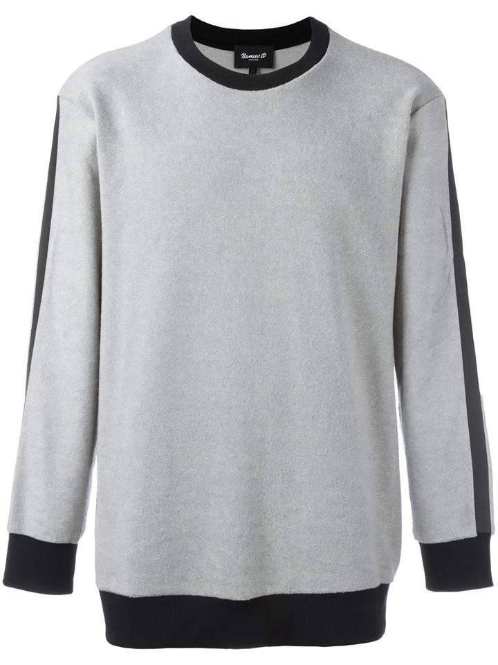 Numero00 Terryclotch Sweatshirt, Men's, Size: Large, Grey, Polyester/cotton/viscose