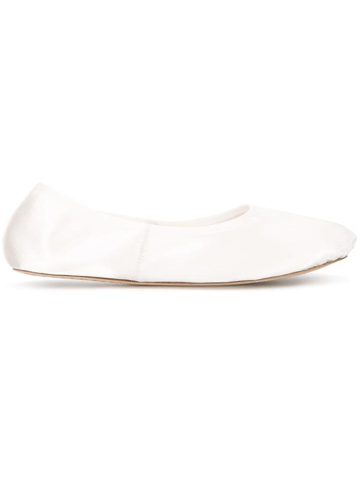 Macgraw House Ballerinas - White