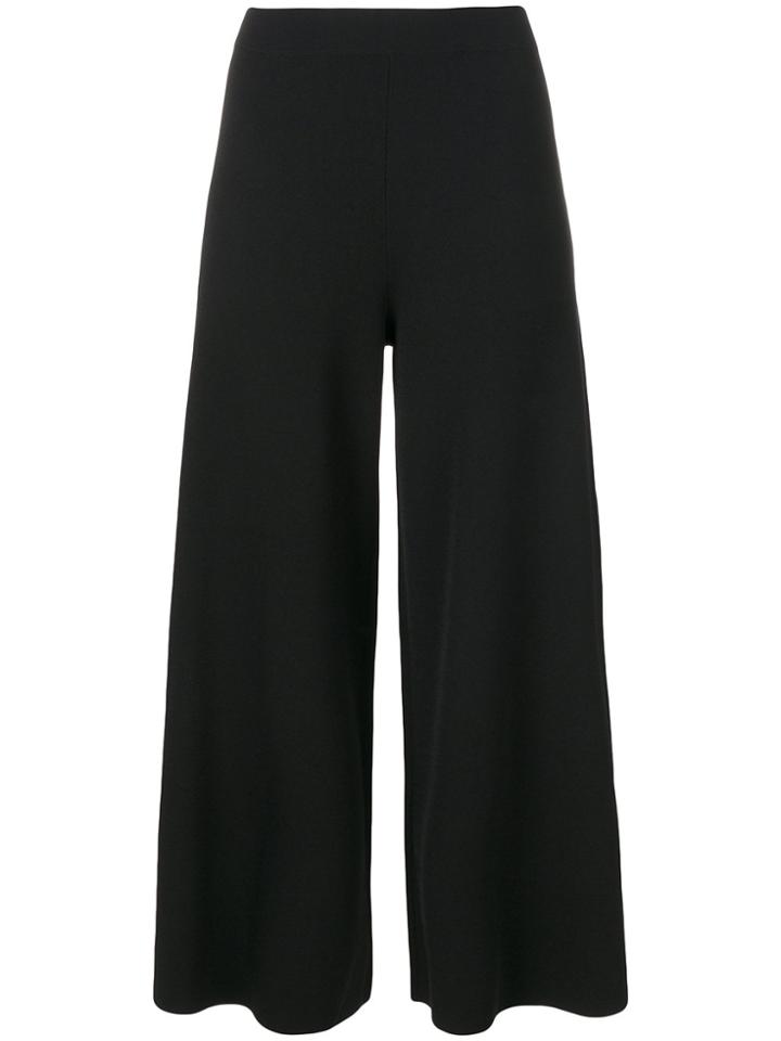 Theory Henrite Knitted Culottes - Black
