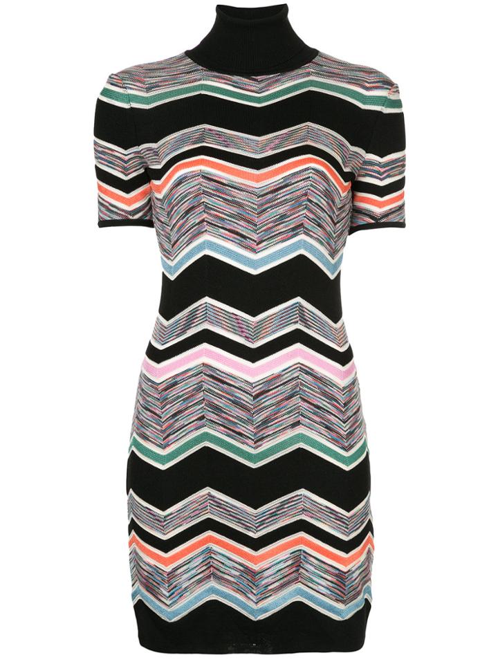 Missoni Zig Zag Knitted Dress - Multicolour