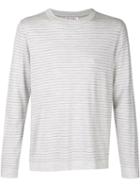 Brunello Cucinelli - Striped Jumper - Men - Cashmere/wool - 52, Grey, Cashmere/wool