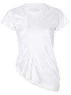 Marques'almeida Gathered Asymmetric T-shirt - White