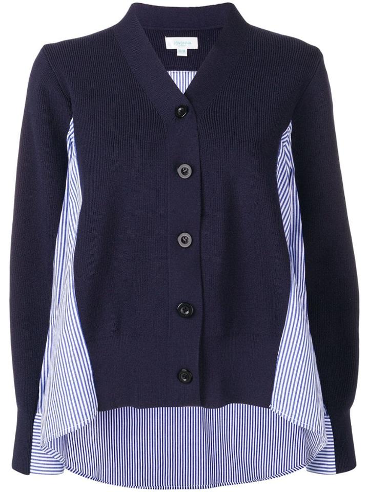 Jovonna Lucas Layered Cardigan - Blue
