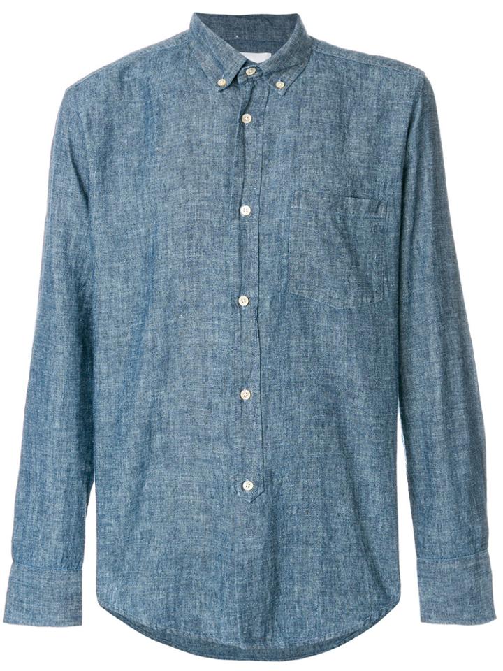 Our Legacy Buttoned Down Collar Shirt - Blue