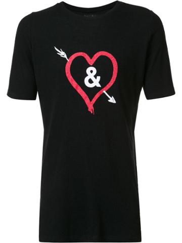 Judson Harmon Judson Harmon X Ampersand T-shirt, Adult Unisex, Size: Large, Black, Viscose/wool