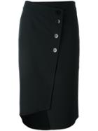 Tibi 'anson' Skirt, Women's, Size: 4, Black, Polyester/spandex/elastane/viscose