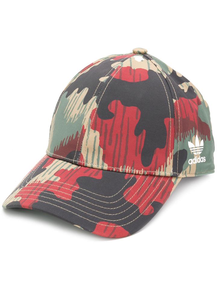 Adidas By Pharrell Williams Camo Baseball Cap - Green
