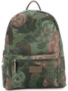 Fefè Camouflage Print Backpack - Green