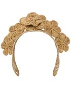 Folkloore Colombian Iraca Hadband - Gold