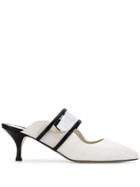 Francesca Bellavita Pointed Tip Mules - White