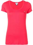 Blumarine Scoop Neck T-shirt - Pink