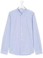 Dondup Kids Classic Pinstripe Shirt - Blue