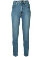 Nobody Denim Frankie Jean Ankle Comfort Jeans - Blue