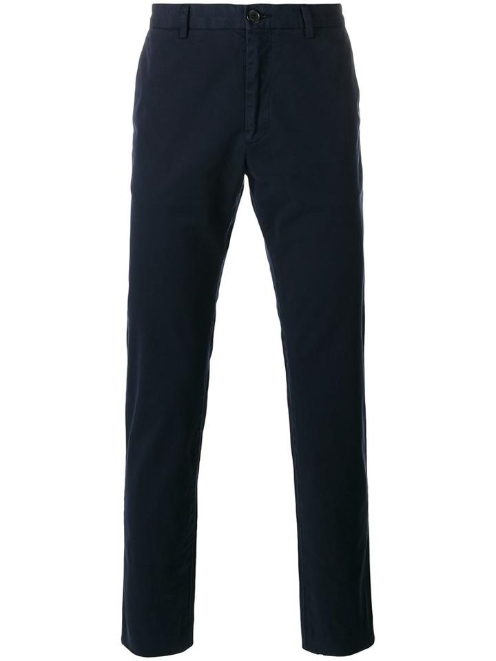 Ps By Paul Smith - Classic Chinos - Men - Cotton/spandex/elastane - 34, Blue, Cotton/spandex/elastane