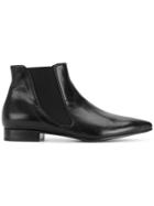 P.a.r.o.s.h. Elasticated Panel Ankle Boots - Black