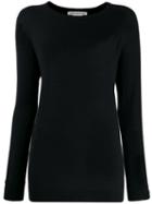 Stefano Mortari Colour Block Jumper - Black