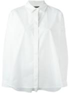 Odeeh Boxy Shirt, Women's, Size: 36, White, Cotton