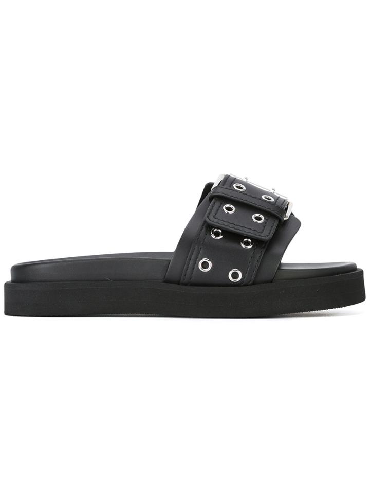 Versus Studded Sandals - Black