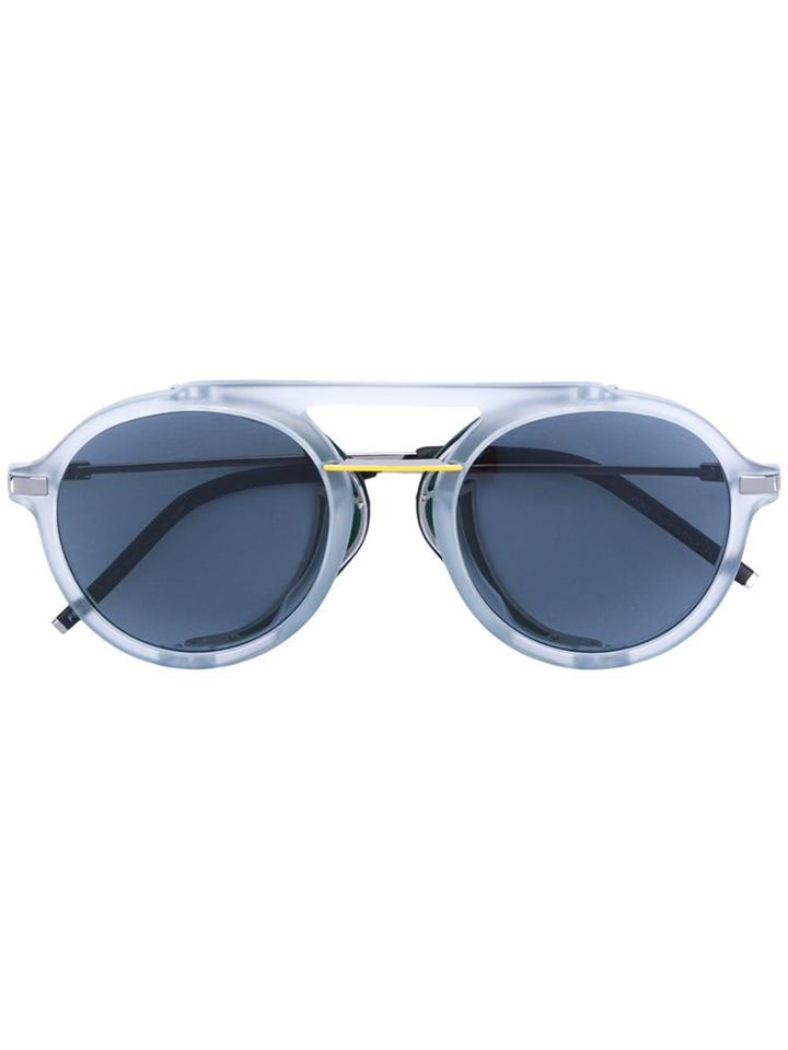 Fendi Eyewear Run Away Sunglasses - Grey
