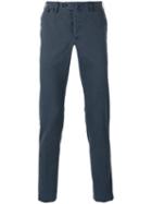 Pt01 - Slim-fit Chino Trousers - Men - Cotton/spandex/elastane - 54, Blue, Cotton/spandex/elastane