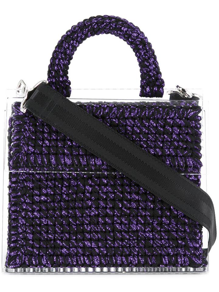 7ii Mr. Moustafa Copacabana Purse, Women's, Pink/purple, Acrylic
