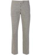 Isolda Silk Trousers - Pink & Purple