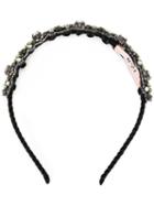 No21 - Embellished Hairband - Women - Viscose - One Size, Black
