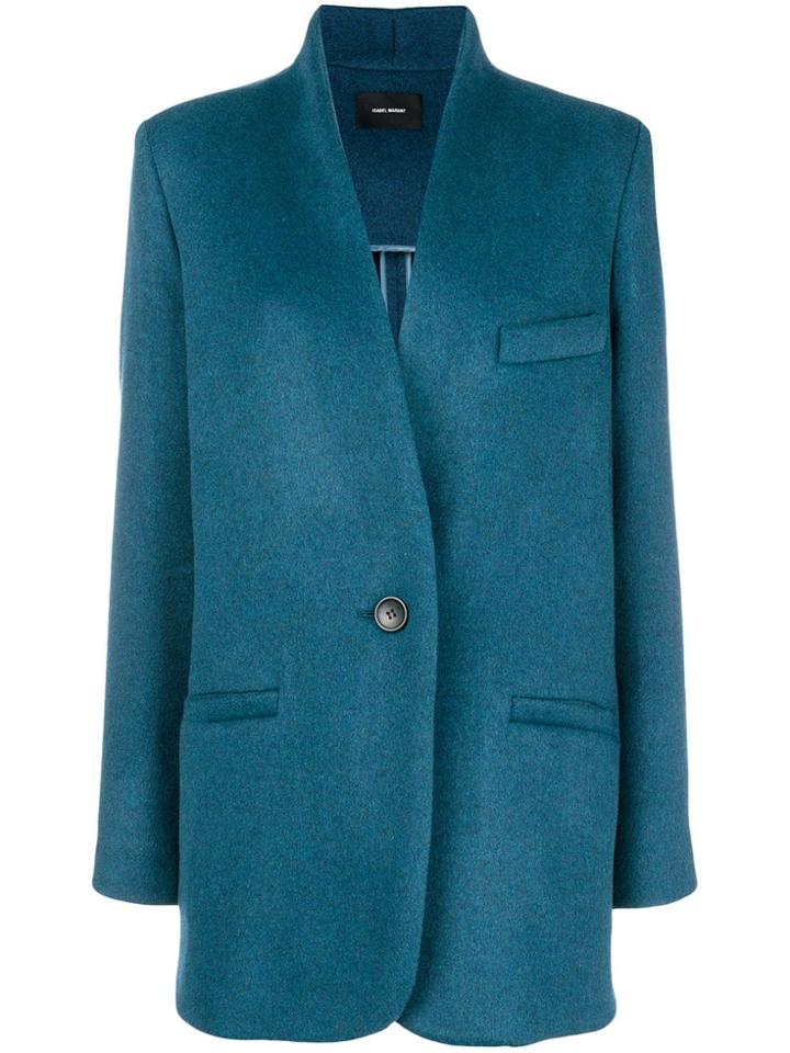 Isabel Marant One-button Blazer - Blue