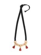Marni Chain And Ribbon Necklace - 00r66 Red