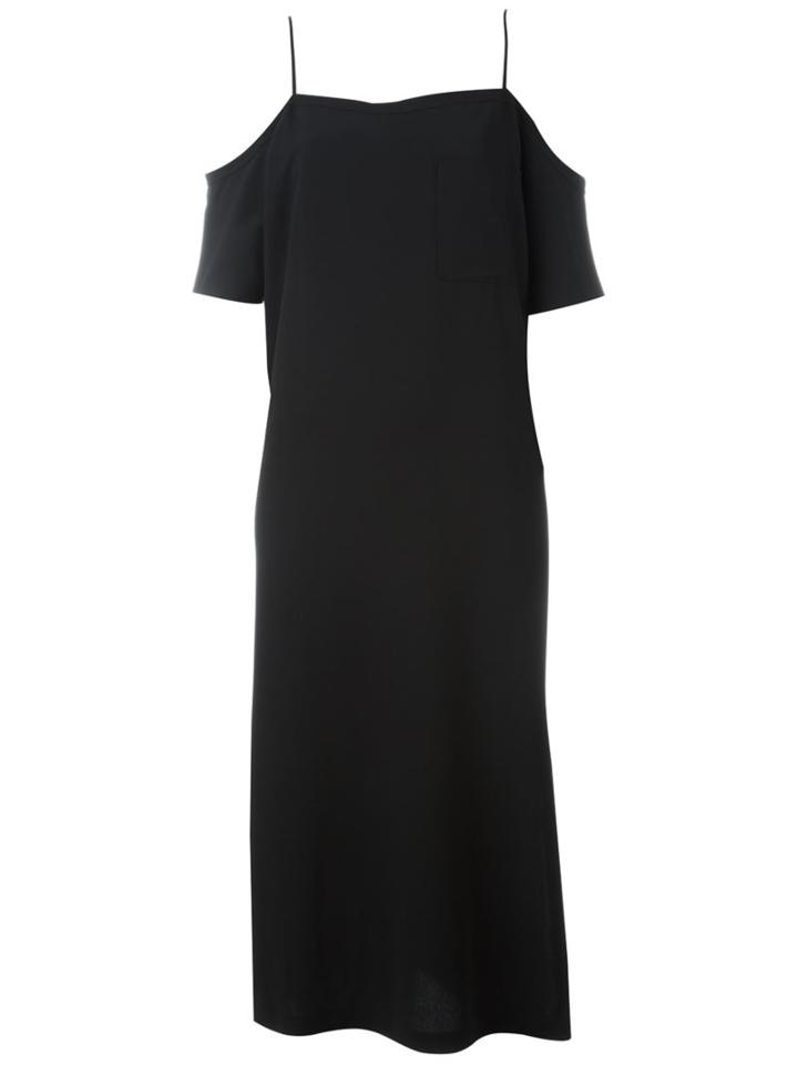 T By Alexander Wang Cut-out Shoulders Shift Dress