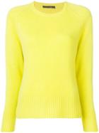 Incentive! Cashmere Knitted Jumper - Yellow