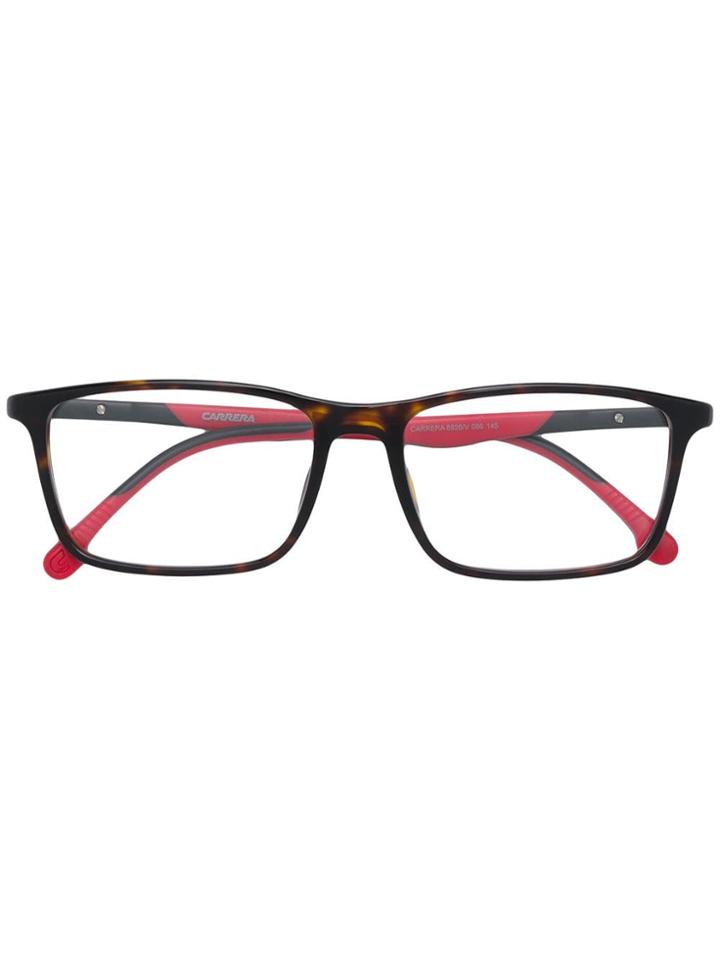 Carrera Rectangular Shaped Glasses - Black