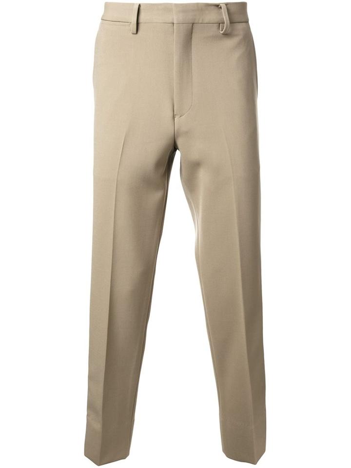 Cityshop Casual Side Stripe Trousers, Men's, Size: Medium, Brown, Polyester/polyurethane/rayon