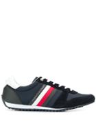 Tommy Hilfiger Contrast Stripe Sneakers - Blue