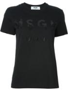 Msgm Logo Printed T-shirt