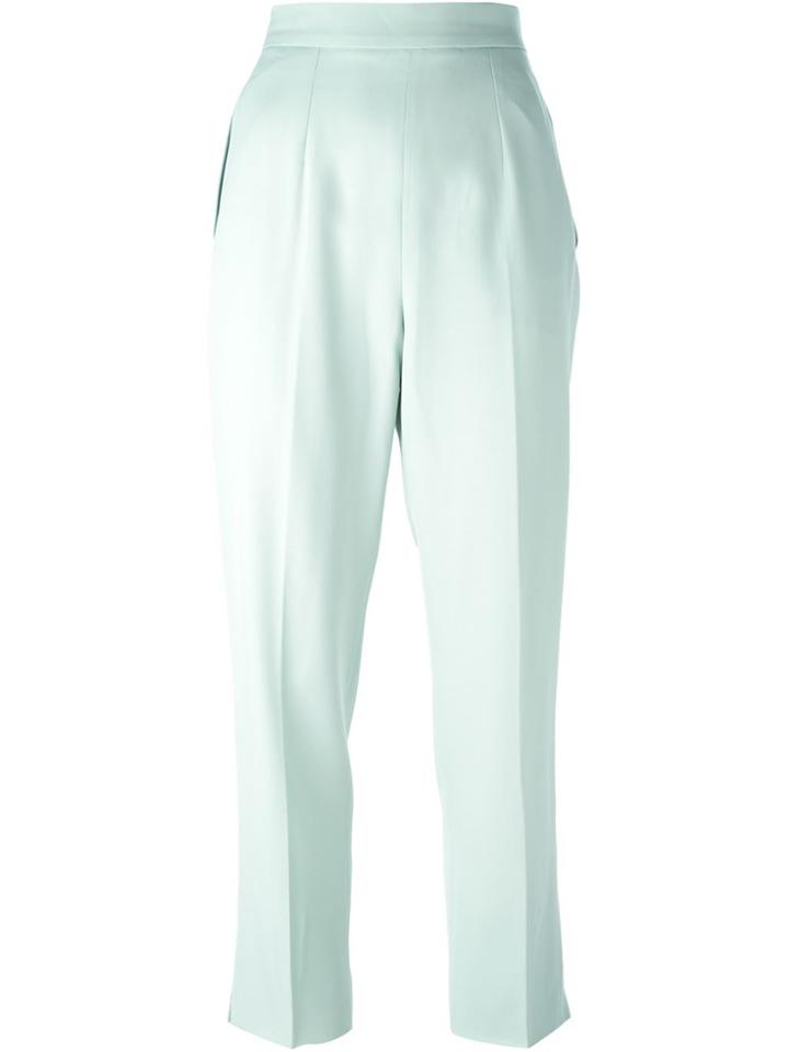 Céline Vintage High Waist Trousers - Blue