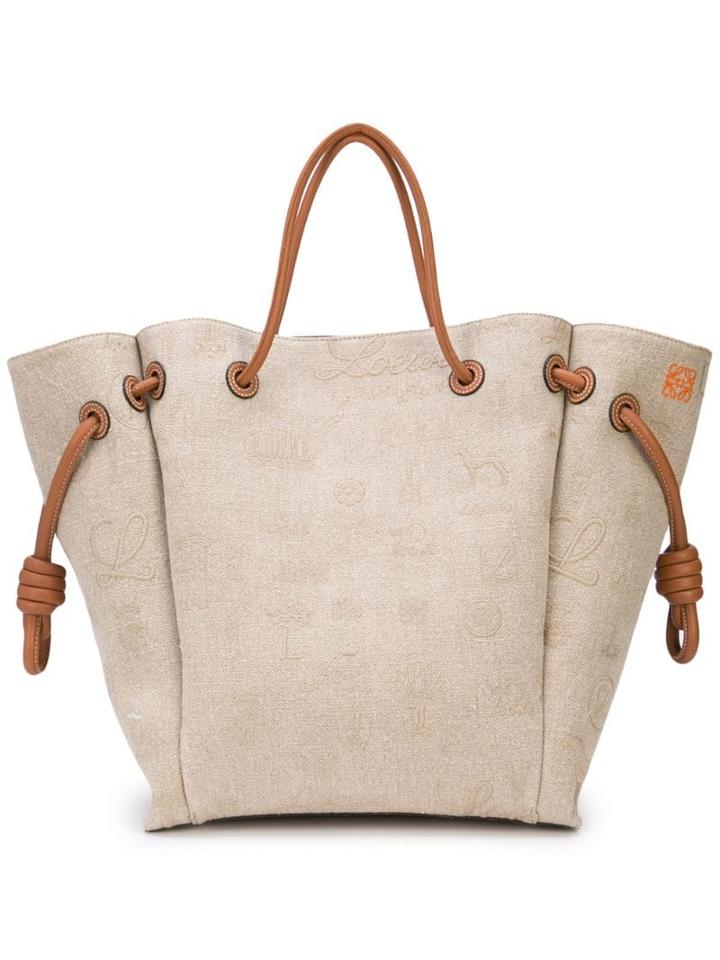 Loewe Flamenco Tote Bag - Grey