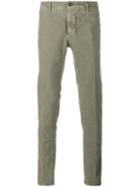 Incotex Straight Leg Trousers, Men's, Size: 32, Nude/neutrals, Cotton/spandex/elastane