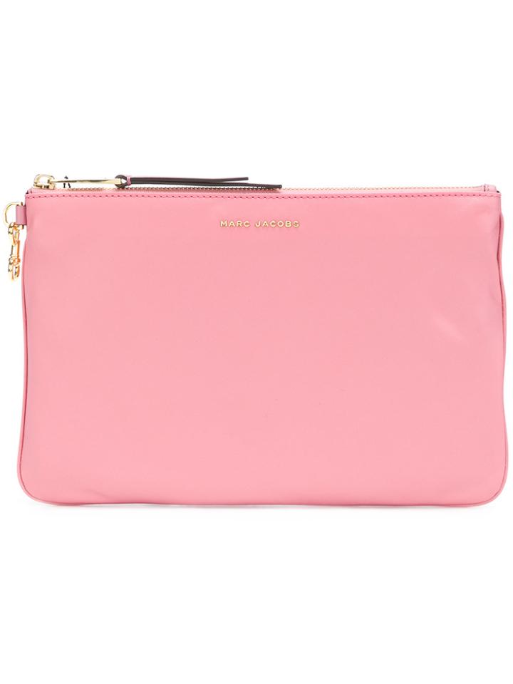 Marc Jacobs Logo Make-up Bag - Pink & Purple