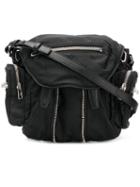 Alexander Wang Mini Marti Logo Backpack - Black