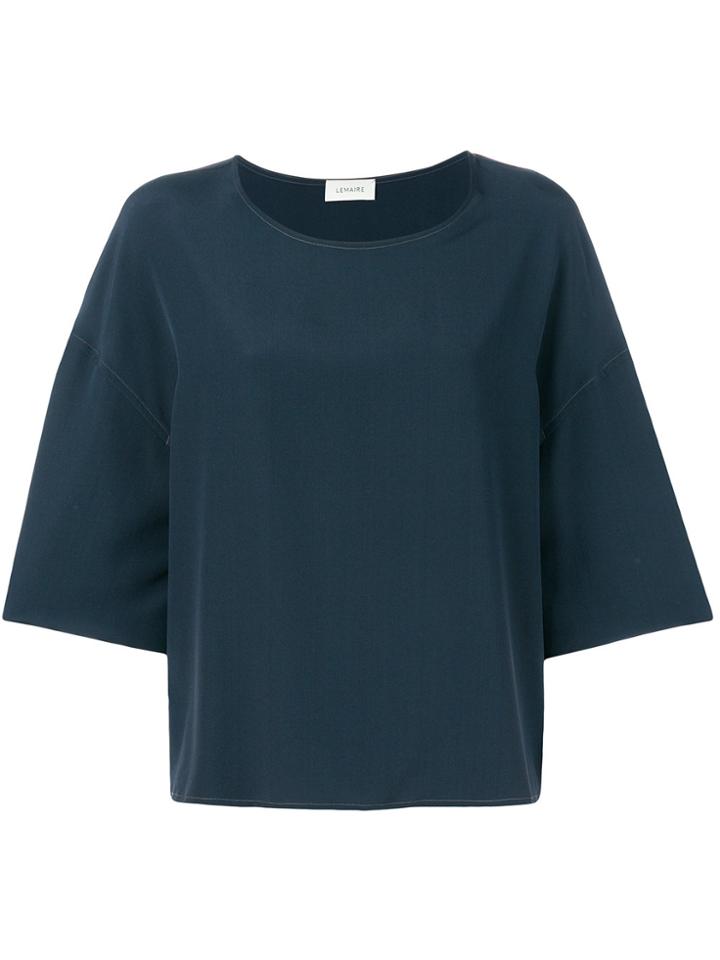 Lemaire Loose Fit T-shirt - Blue