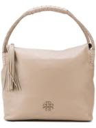 Tory Burch Taylor Hobo Bag - Nude & Neutrals
